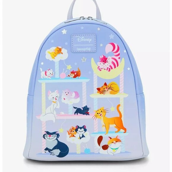loungefly Handbags - Loungefly Disney Cats Starry Night Mini Backpack NWT​